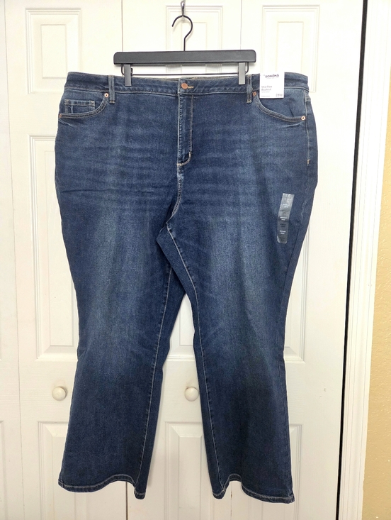 Sonoma Denim - Sonoma New Dark Blue Women’s Mid-Rise Bootcut Jeans